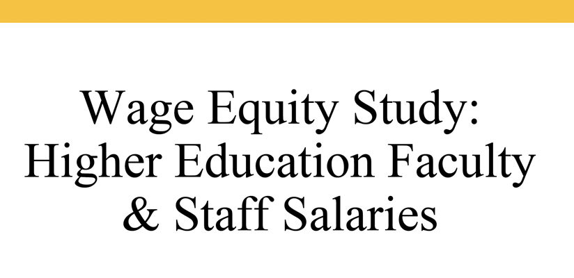 Wage Equity Study